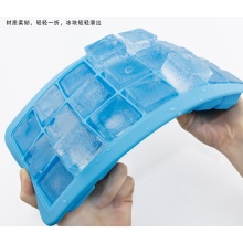 Nuevo producto 24 cheques bandeja de cubitos de hielo de silicona
