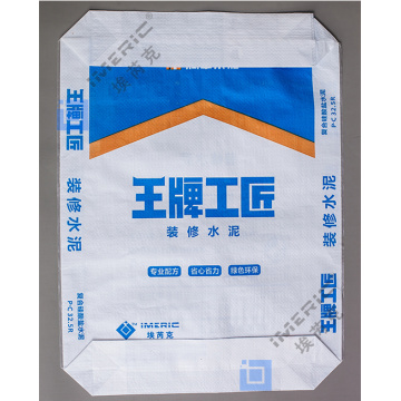 50kg PP Plastic Woven Block Bottom Valve Bag