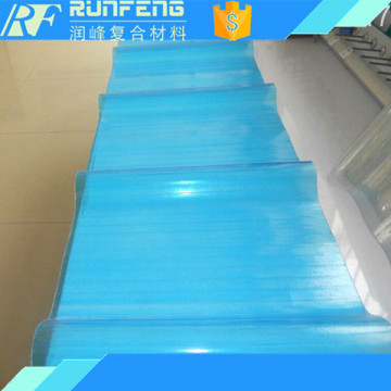 High gloss frp panel clear plastic fiberglass corrugated sheet