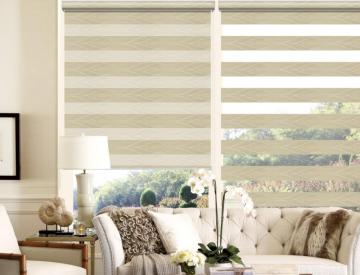 zebra semi shade roller blinds fabric