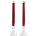 Battery Operated Led Flameless Window Taper Candles