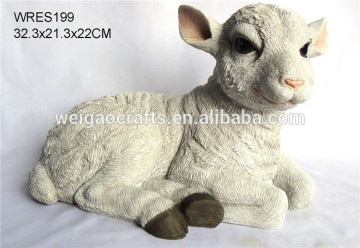 resin sheep outdoor animal statues for sale