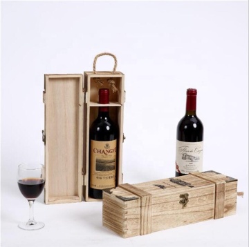 OEM Pine Wood Gift Wine Box