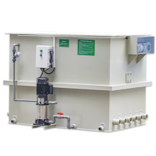 RAS Large Koi Fish Pond Rotary Drum Filter