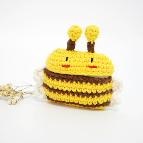 Crochet Airpods Case Cute Animals Etui na słuchawki