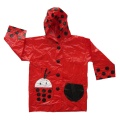 أزياء معطف المطر الفينيل البلاستيكية للأطفال