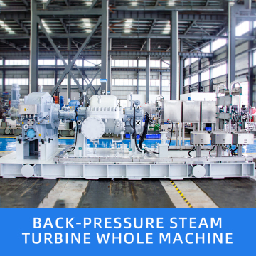 Back-pressure steam turbine whole machine