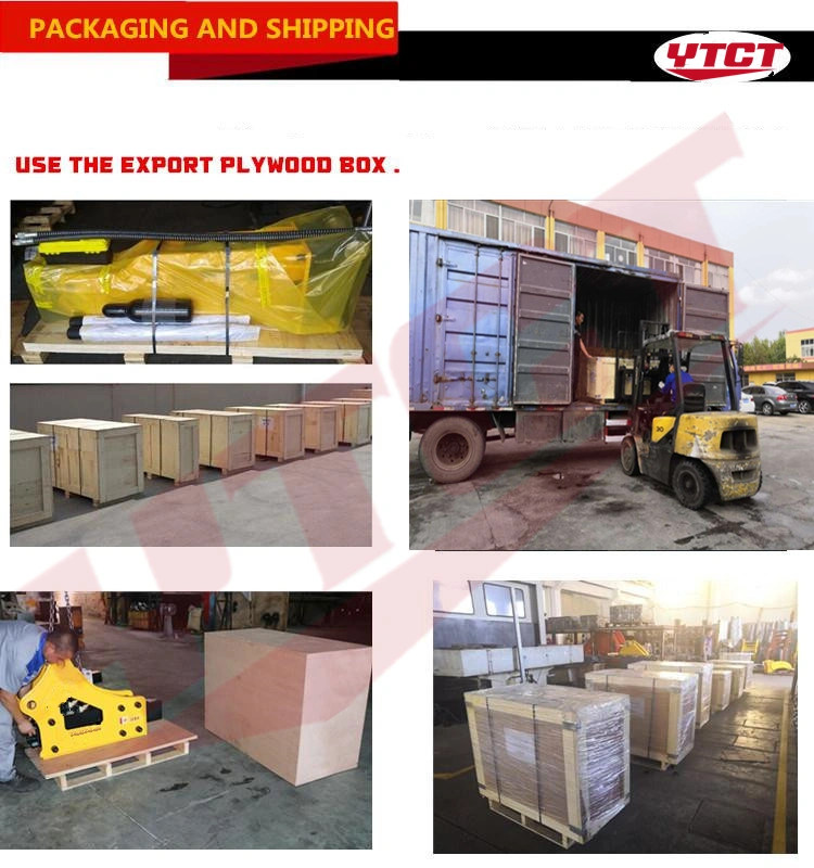 Top Type High Production Rates Hydraulic Breaker with Operation Specs