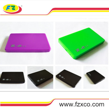 Plastic 2.5 External Hard Drive Disk Enclosure