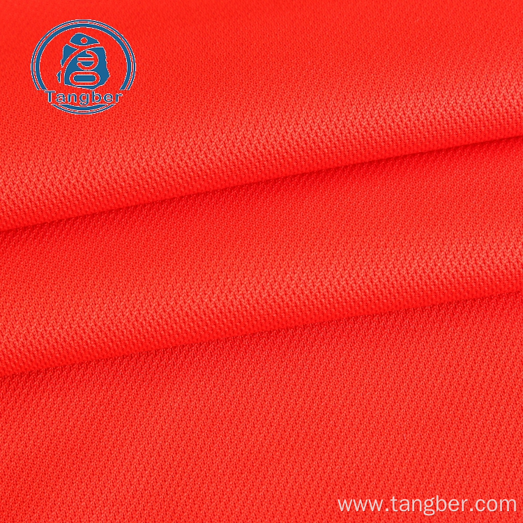 Sports wear 100% polyester pique knitted fabric