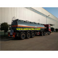 7500 galoni 30mt sodium hypochlorite tank trailer