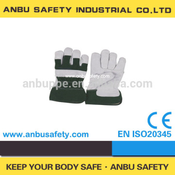 CE approved Leather Working Gloves PPE Usage