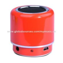 Cute-shaped Wireless Mini Speaker, Measures 45.5 x 47mm, Made of ABS Material