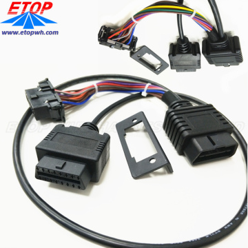 OBD2 Female to Male Diagnostic Y Cable