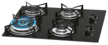 4 Burner Fischer Cooktop Triple Flame Cooker