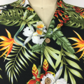 Hochwertiges hawaiianisches Fancy -Design Kurzarm -Shirt