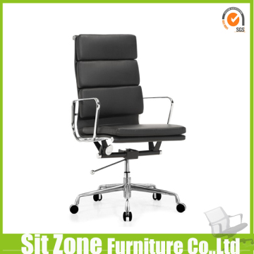 CH-020A2 2014 leather Upholstered Computer Task Chair Barcelona sofa footrest