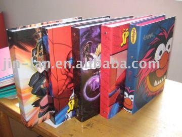 4-Ring Cardboard paper folder