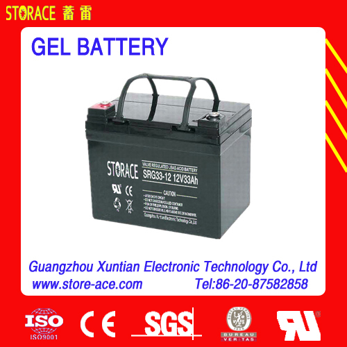 12v 33ah Solar Gel battery