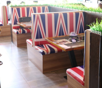 double sided sofa for restaurant restaurant leather sofa