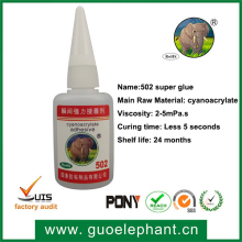 Wholesell Super Glue 502 ,502 adhesive glue ,power strong Fixing Glue