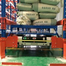 Semi-automated popular filo radio shuttle racking