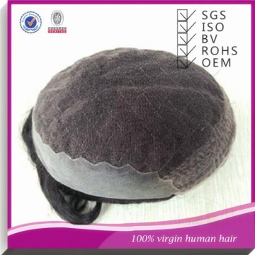 human hair womens toupee