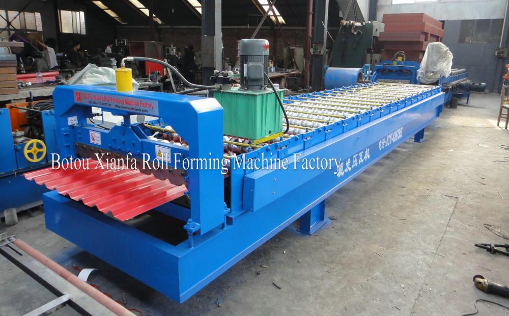 Aluminium Corrugated Roofing  Machine