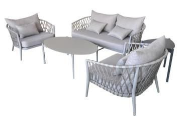 Classic European style outdoor rope sofa set