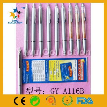 plastic retractable banner pens,cheap metal ball pens,merchandising promotional