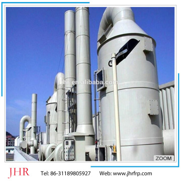 Customized request BJS-X FRP purification tower , frp gas scrubber