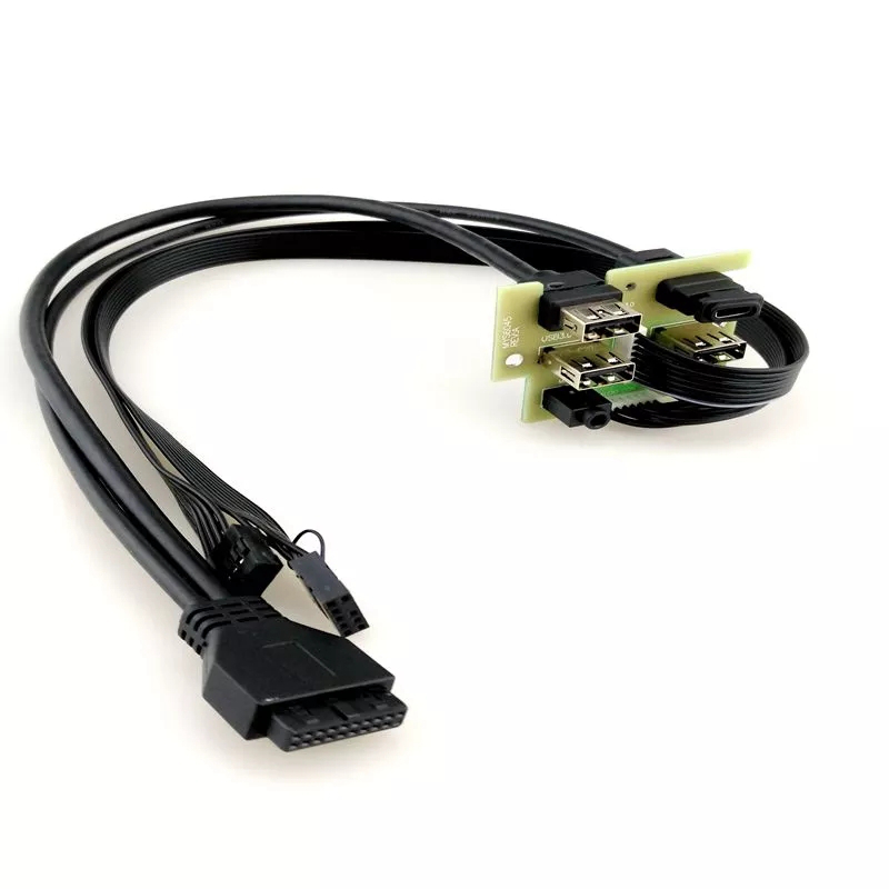 Factory Front Panel Type C USB 3.0 USB 2.0 and Audio PC Computer Case Front Panel Cable