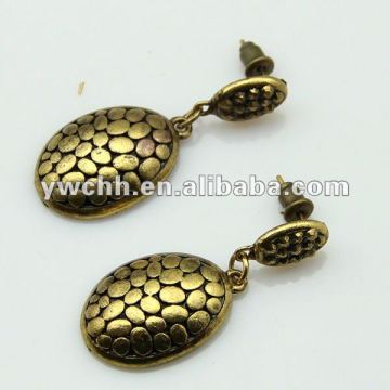 2014 fashion earrings latest fashion gold hanging earrings