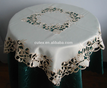 handmade cut work table clothes