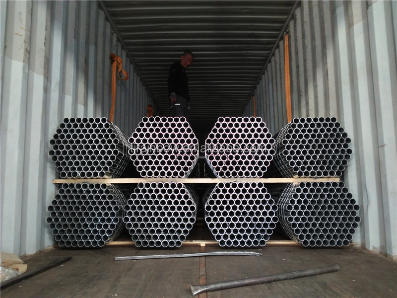 GI Scaffolding Props pre galvanized carbon metal steel pipes scaffolding galvanized steel pipe