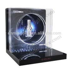 acrylic lighting cosmetic display ,Arcylic LED cosmetic rack display