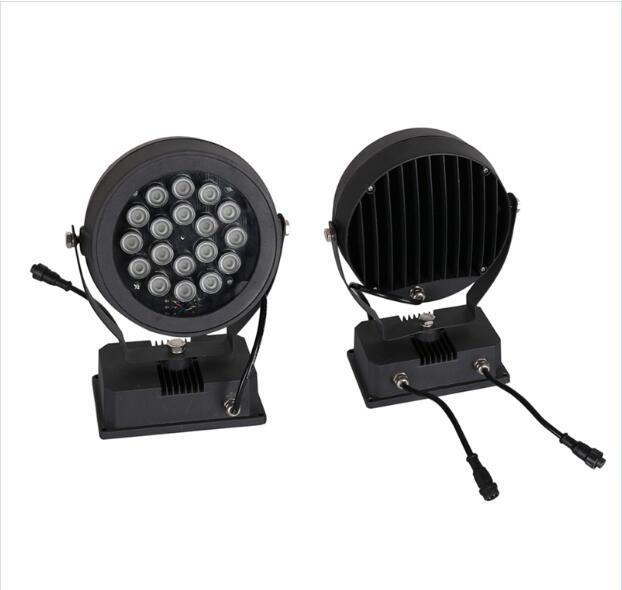 DC24V Dəyirmi RGB Power LED Ləkə İşıq