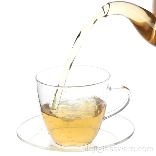 Скляна чашка для кави Чайний набір