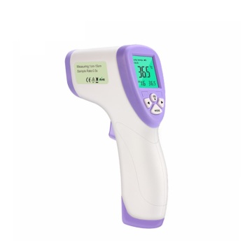 Contactloze voorhoofdthermometer met infrarood LCD-display