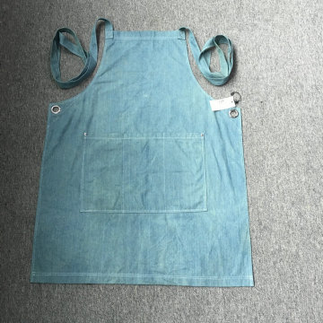 Vintage denim apron wholesale kitchen apron