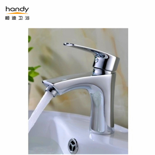 Single hole Deck Mounted Brass basin mixer taps