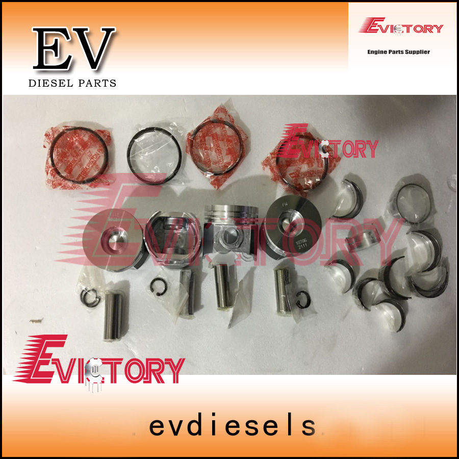 V2403 piston+ring+bearing set