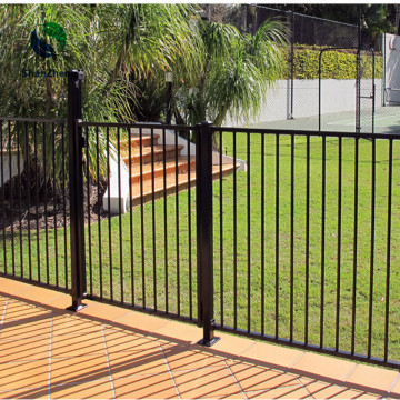 Modern Aluminum Flat Top Garden and Yard Fencing
