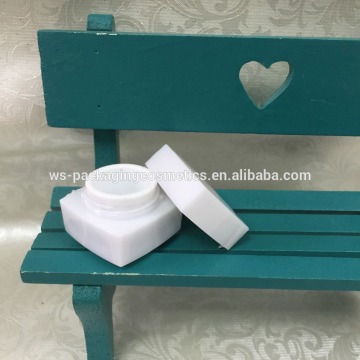 Cosmetic Acrylic Square Plastic Nail Jar