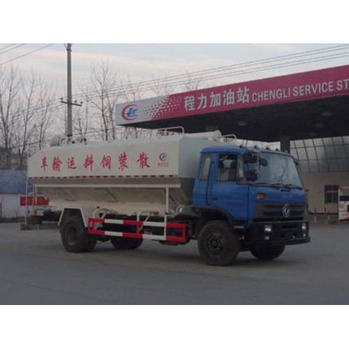 Camion de décharge de l&#39;alimentation en vrac de Dongfeng 153 10T