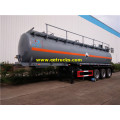 30m3 Tri-axle HCl صهريج مقطورة