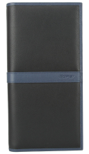 Unisex Women Men Genuine Leather Card Holder Wallet Leather Passport Holder