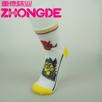 warm cotton suitable new design school boy socks