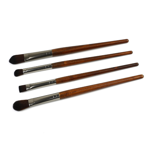 Kunsthaar Make-up Pinsel Set mit Holzgriff