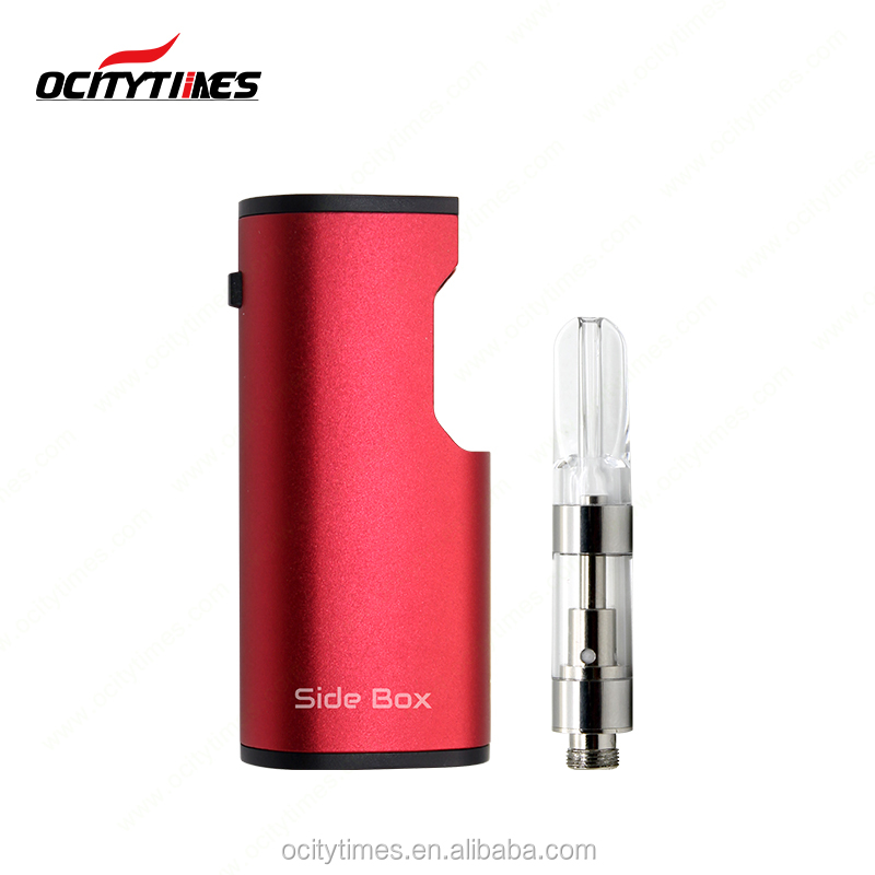 2020 trendy 510 thread black red magnetic cartridge vaping box battery